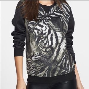 NWOT Nordstrom Wayf Graphic Neoprene Sweatshirt